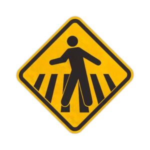 Placa Faixa de Pedestre