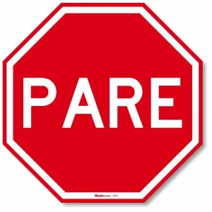 Placa Pare